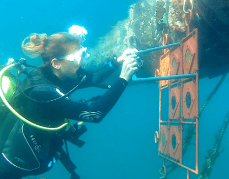 test check under water